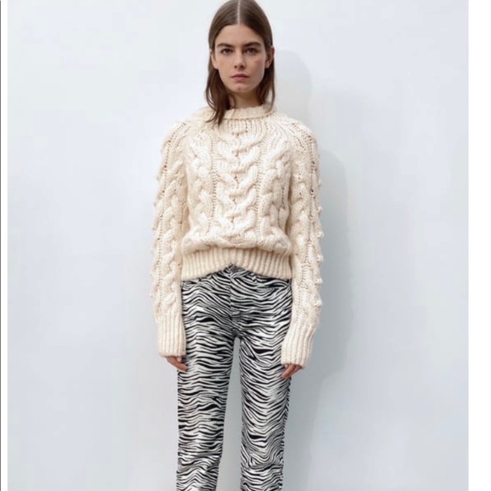 Brand new Zara chunky knit sweater